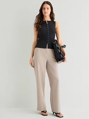 a.n.a Womens Crew Neck Sleeveless Vest